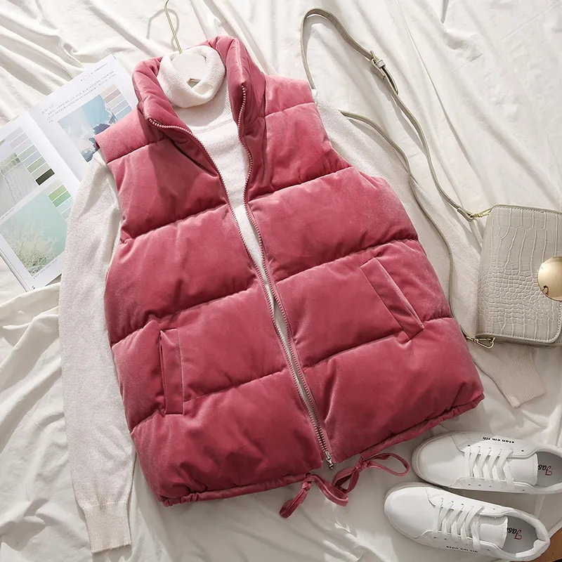 Puffer Vest Padded - 2023 nowa kamizelka damska kurtka zimowa