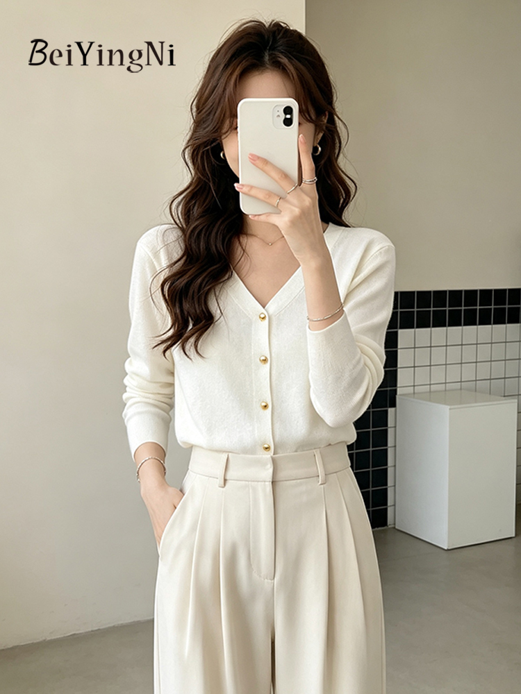 Beiyingni Koreańskie Kardigany – Korean Street Fashion Female recenzja i cena