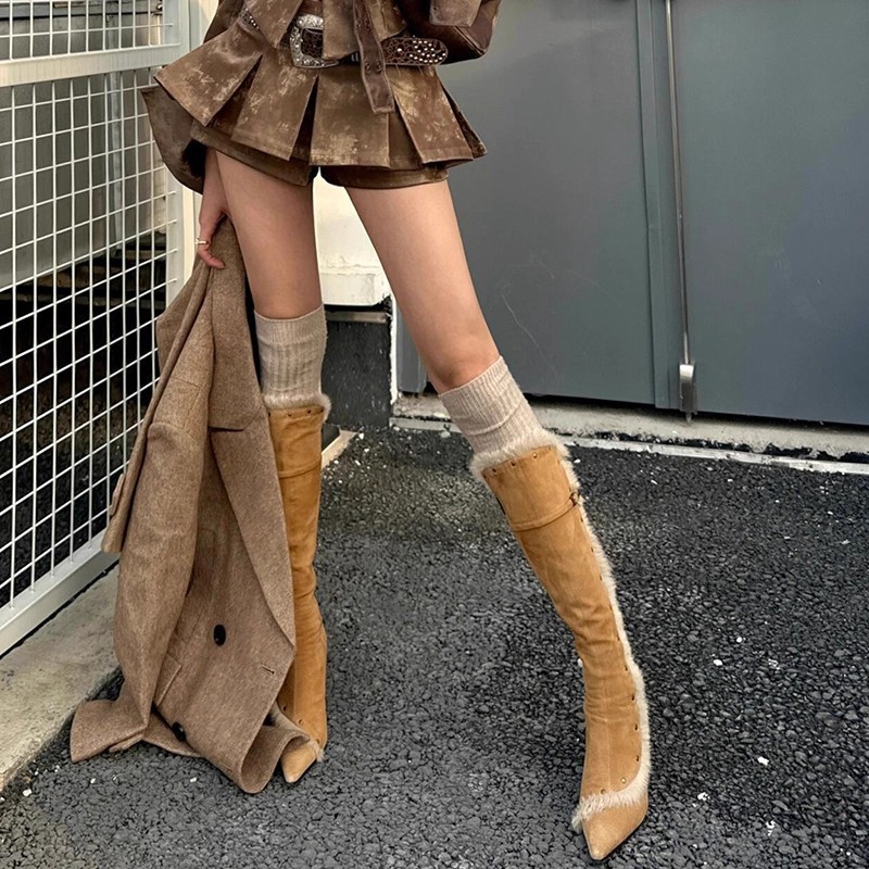 Szpiczaste botki damskie 2026  – Street Fashion Style Youtube recenzja i cena