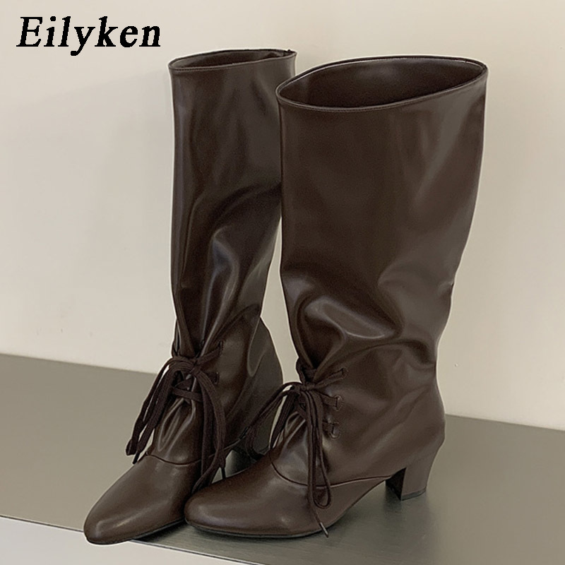 Eilyken Zimowe Modne Sznurowan – Street Fashion Lady recenzja i cena
