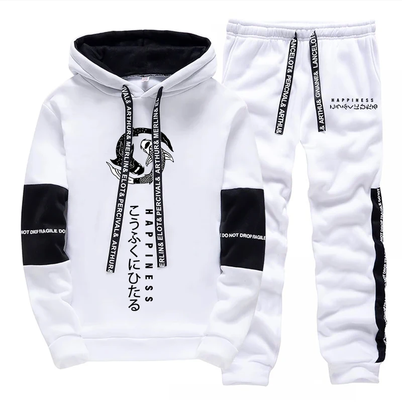 Męski dres sportowy z nadrukie – Street Fashion China recenzja i cena
