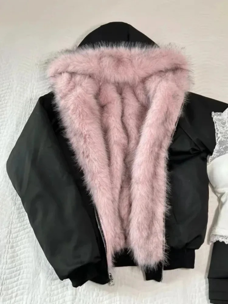 American Vintage damski futrza – Korean Street Fashion Female recenzja i cena