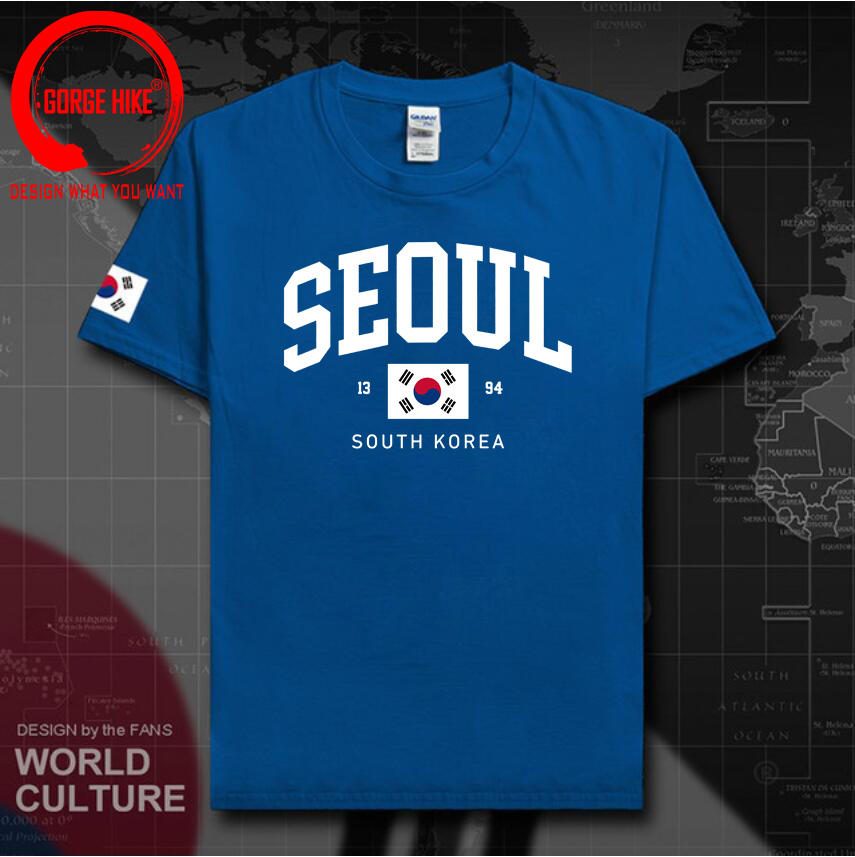 Koszulki Unisex z Flagą Korei  – Street Fashion Of Seoul recenzja i cena