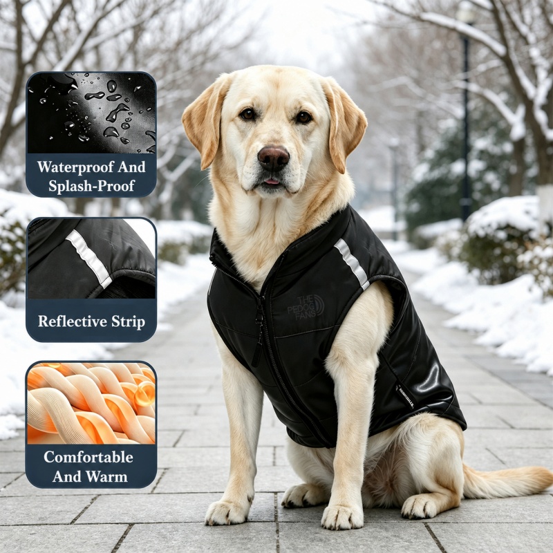 Kurtka puchowa dla psa w stylu – Puffer Vest Padded recenzja i cena