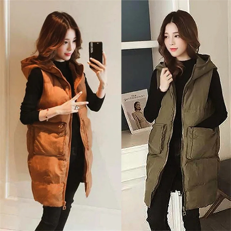Damska kurtka puchowa bez ręka – Puffer Vest Padded recenzja i cena