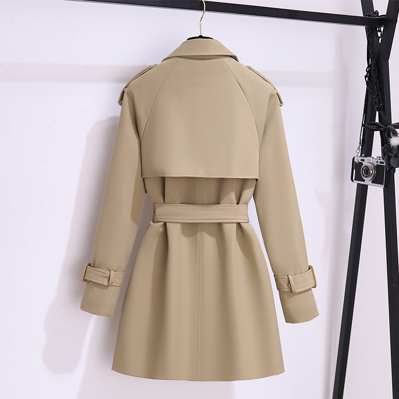 Jesienny damski płaszcz typu t – Korean Street Fashion Female recenzja i cena