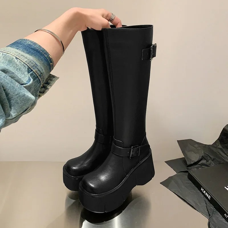 Damskie kozaki za kolano Klasy – Street Fashion Style Youtube recenzja i cena